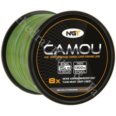 Camo Fishing Line Bulk Spool 15lb